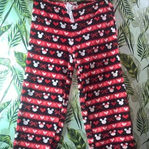 Brand new women’s size medium super soft fleece Mickey and Minnie pajama pants